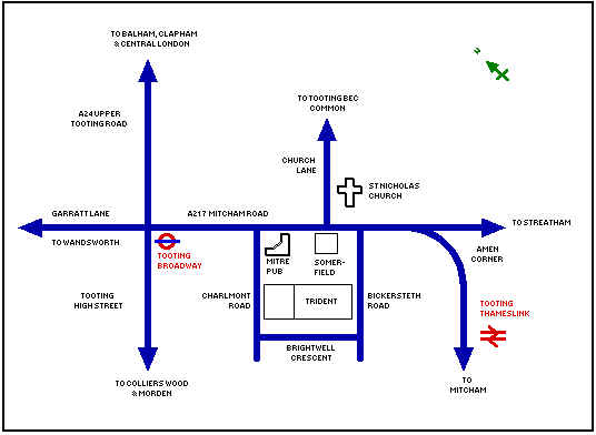 Trident Business Centre Local Map